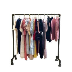 Elbise Askılığı Portmanto Su Borusu Retro Tarzı