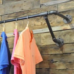 Elbise Askısı Portmanto Su Borusu Retro Tarz Elbise Askısı Portmanto Su Borusu Retro Tarz