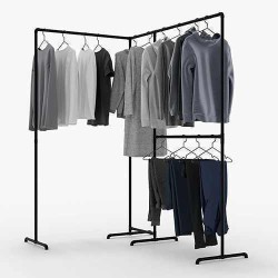 Köşe Elbise Askısı Köşe Elbise Askısı