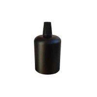 Dekoratif Metal E27 Mat Siyah Retro Duy