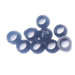 Rozans Tij Askı Sıkıştırma Plastiği Siyah 10 adet